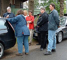 Eingangs gab Frau Wilke-Schiegries den Teilnehmern einen berblick ber die geologische Vergangenheit des Braunschweiger Landes.