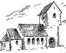 Diese romanische Kirche war die Vorgngerin der heutigen in Lelm.