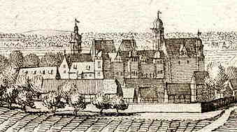 Veltheim, Stich von Merian im Jahr 1654