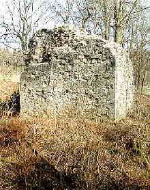 Langeleben, Reste der ehemaligen Wasserburg