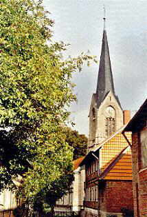 Die St. Maria-Kirche in Lelm