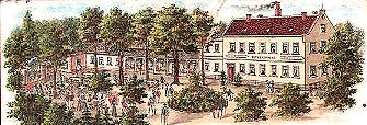 Das Hotel Kurhaus, eine Ansichtskarte aus dem Jahr 1900