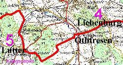 Fahrtroute von Liebenburg nach Lutter am Barenberge