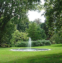 Fontaine im Gutspark