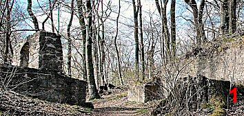 Toranlage aus Richtung Bismarckturm