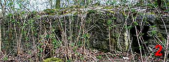 Burgmauer mit Schiescharten