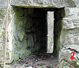 Eine der Schiescharten