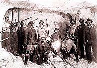 Bergmnner im Jahr 1909