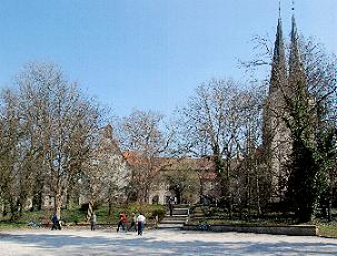 Das Kloster ist heute die Heimstatt eines Internats.