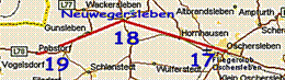 Stationen der Telegraphenlinie