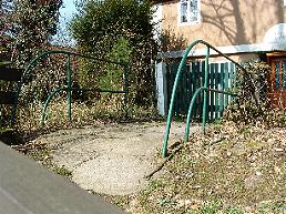 Noch vorhandene Brcke ber den ehemaligen Mhlengraben in Kblingen