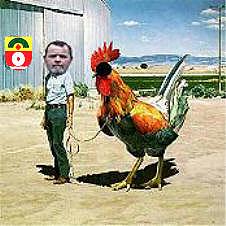 Das Eitzumer Blindhuhn und sein stolzer Besitzer