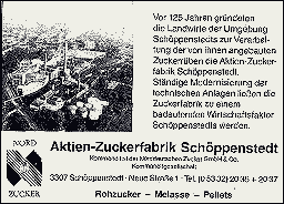 Anzeige im Heimatkalender 1991